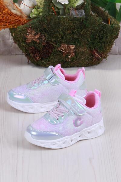 fort Cool Yuki Comfortable Lightweight Sneaker Lighted Girls' Shoes