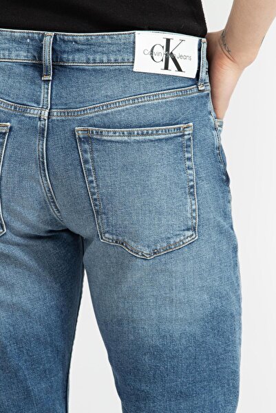 Calvin Klein Blue Slim Fit Men's Jeans