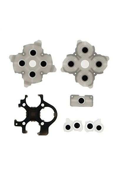 POPKONSOL Playstation 5 V3 Kol Silikon Lastik Takımı Yedek Parça PS5 İç Silik...