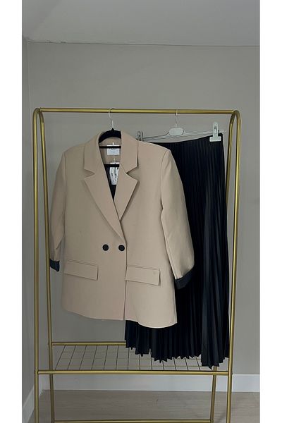 MESEQ Blazer Jacket Cream