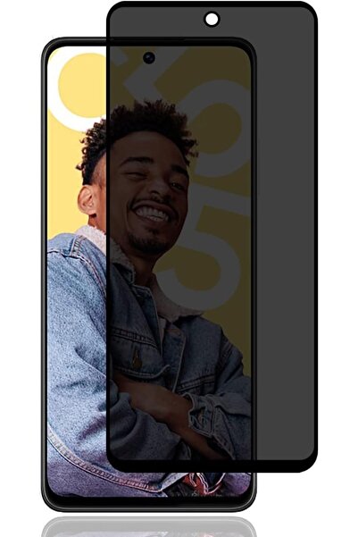 Fibaks 150C Antistatik ESD Realme C55 Uyumlu Tam Kapatan Hayalet Kırılmaz Cam Ekran Koruyucu