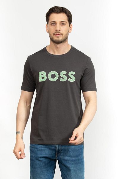 BOSS Tricou Bumbac Regular Fit Crew Deck Tricou Bărbați 50512866   001