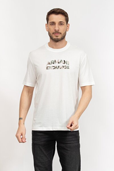 Armani Exchange Erkek Bisiklet Yaka T-Shirt