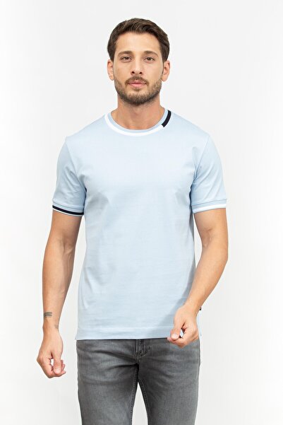 BOSS Erkek Bisiklet Yaka T-Shirt