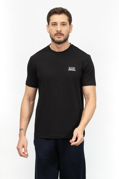 EA7 Erkek Bisiklet Yaka T-Shirt