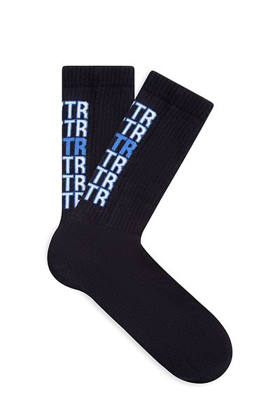 Mavi Navy Blue Mvtr Printed Socks - 0911338 -70500