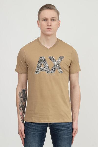 Armani Exchange Erkek V Yaka T-Shirt
