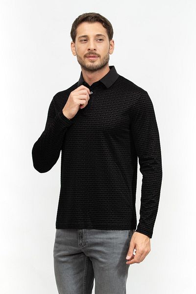 Emporio Armani Tricou cu gât polo pentru bărbați