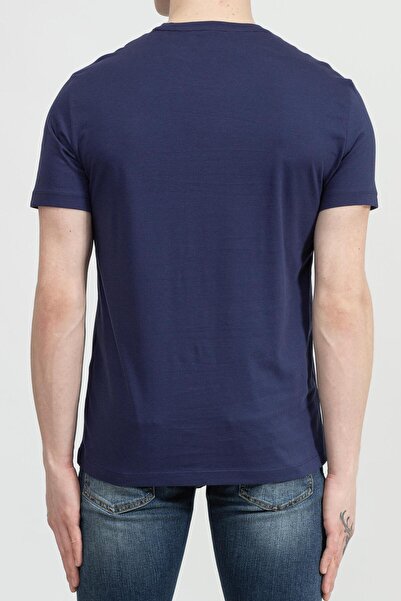 Armani Exchange Чоловіча футболка з V-подібним вирізом