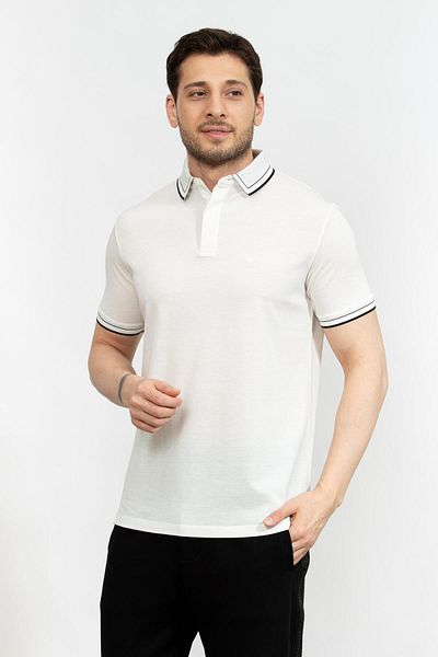 Emporio Armani Ανδρικό μπλουζάκι πόλο με λαιμόκοψη