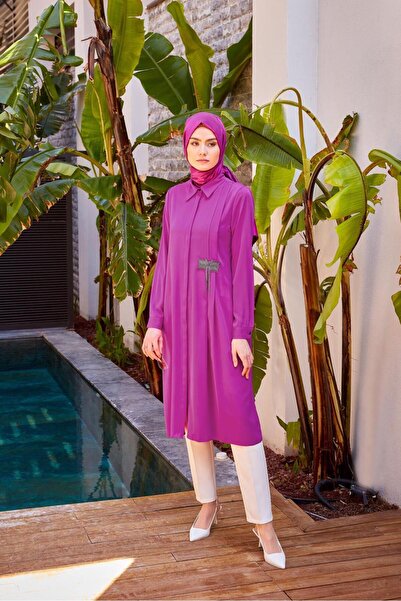 Alvina STONE EMBROIDERY DETAILED TUNIC 43528