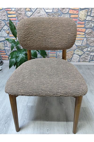 COVER TEKSTİL Bohemian New Model Chair Sword Jacquard Wood Nightmare