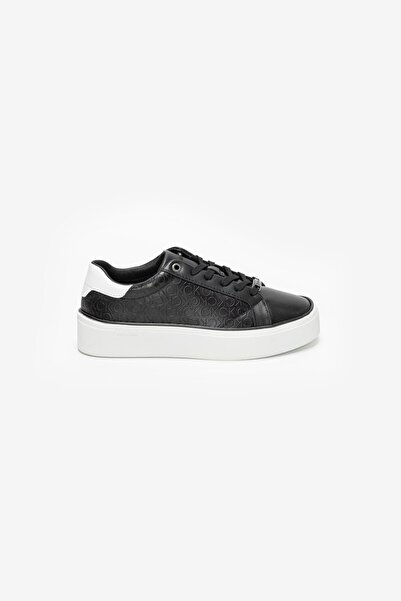 Calvin Klein FLATFORM C LACE UP - MONO MIX
