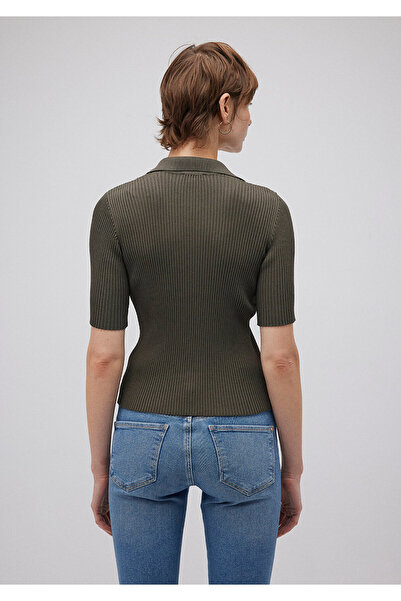 Mavi Khaki Polo Knitwear - Body Fitting Cut 1710491 -71553