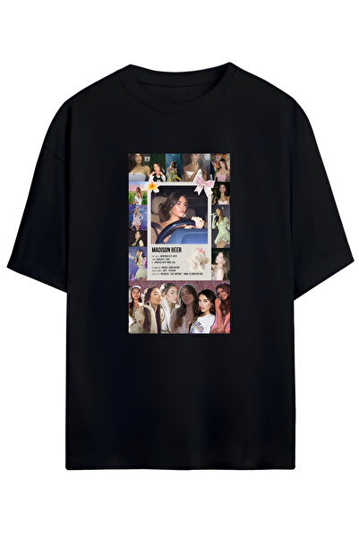 MAGORS Posebna unisex majica za obožavače Madison Beer Pamuk