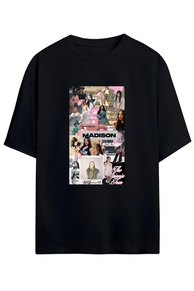 MAGORS Posebna unisex majica za obožavače Madison Beer Pamuk