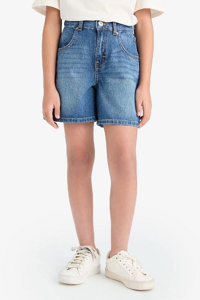 DeFacto Pantaloni scurți de jeans pentru fete E0110A825SM