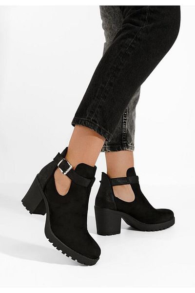 B T Shoes Nomaria black autumn boots