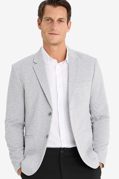 DeFacto Slim Fit vékony szabású bélelt gombos blézerkabát N0503az25sp