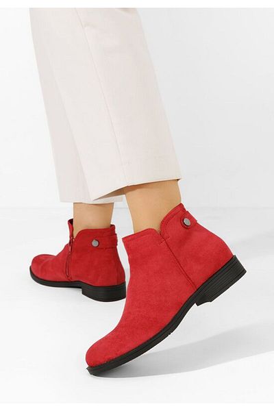 B T Shoes Women's boots Rimina V2 red