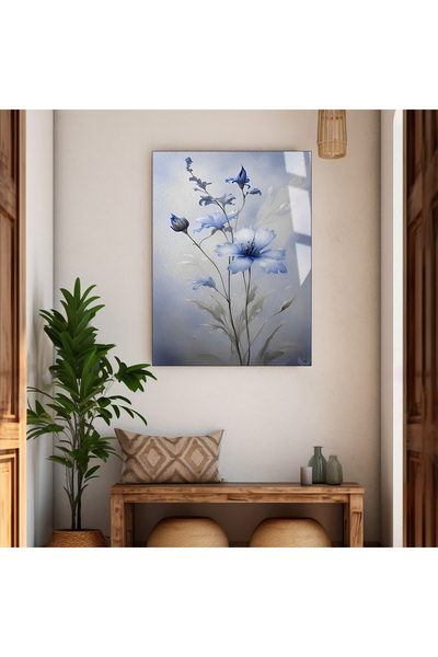 Harika bir ev HARİKABİREV | MAVİ SOFT Masă din sticlă temperată, cu tematică ...