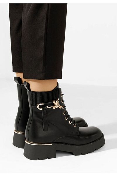 B T Shoes Bocanci dama Eryn V2 negri