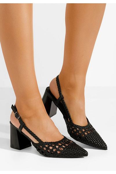 B T Shoes Pantofi Slingback Letira Negri