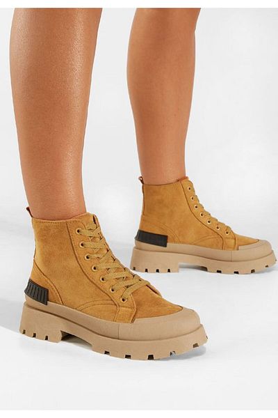 B T Shoes Ghete sport dama camel Serrena
