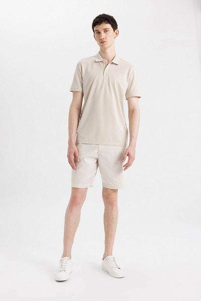 DeFacto Gabardine-Bermudashorts mit normaler Passform - C7684ax24sm