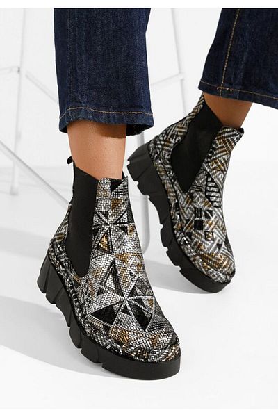 B T Shoes Women's chelsea boots Avelyn V6 multicolored