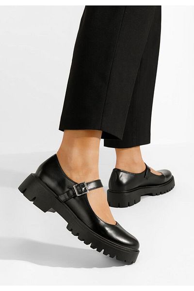 B T Shoes Pantofi casual dama Orias negri