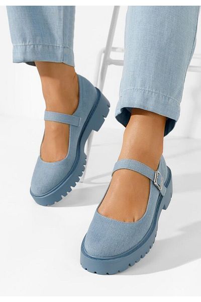B T Shoes Pantofi casual damă Orias denim