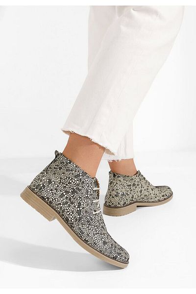 B T Shoes Women's leather boots Kalisa V2 multicolor