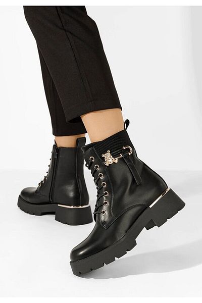 B T Shoes Bocanci dama Eryn V2 negri