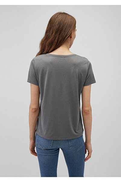 Mavi Gray Modal Tencel Regular Fit T-Shirt - 1612692 -83565
