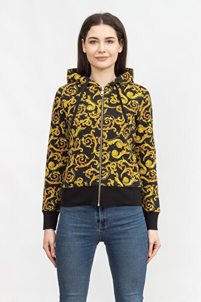 VERSACE JEANS COUTURE Kadın Fermuarlı Sweatshirt74HAI306FS059