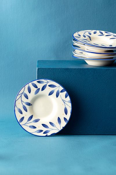 Madame Coco Luxe Bifurquer 6-teiliges Teeglas-Untertassen-Set