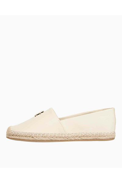 Tommy Hilfiger Th Logo Leather Espadrille