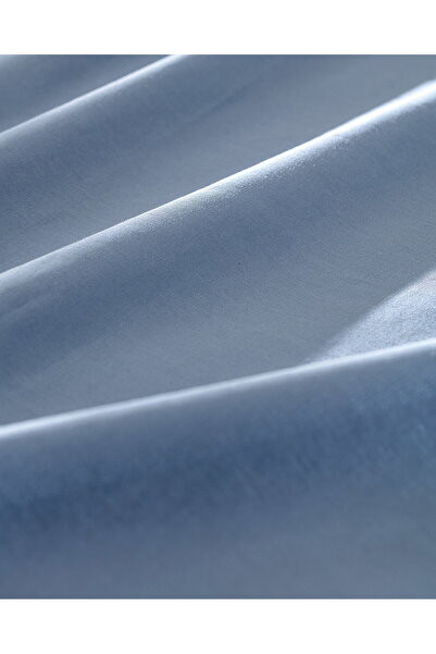 Madame Coco Manon Ranforce Spannbettlaken, 100 % Baumwolle, Kingsize, Dunkelblau