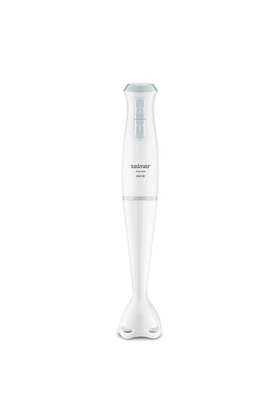 Zelmer Blender de mana Zelmer ZHB4560S Pulsar, 800 W, 2 lame inox, Turbo, design ergonomic, Alb/Gri