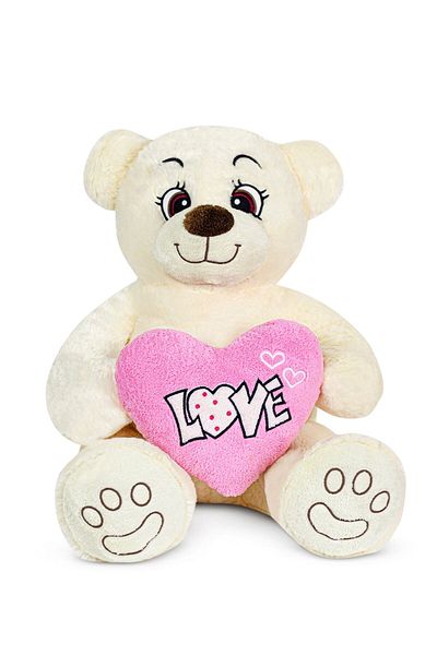 Pababo Cute Love Heart Bear - 100% Native