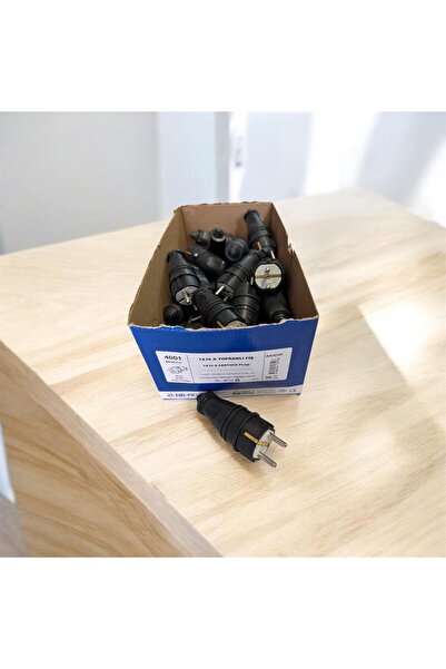 NE-AD NEAD KAUÇUK 1X16A MONOFAZE TOPRAKLI ERKEK FİŞ