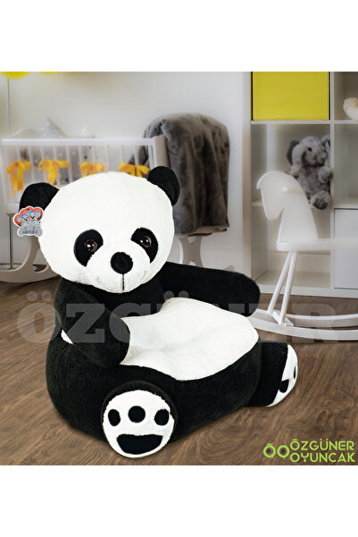 ÖZGÜNER Panda Pelüş Bebek Çocuk Koltuğu