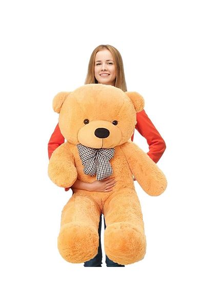 Özgüner Oyuncak 100 Cm Big Teddy Bear with Bow Tie 100% Domestic