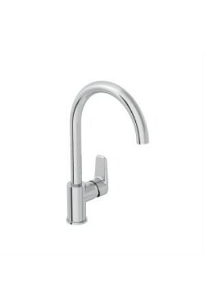 VitrA Flow Soft A43419 Sink Faucet, Chrome