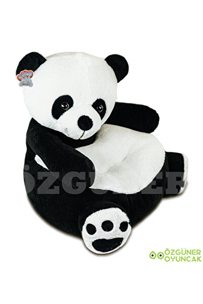 ÖZGÜNER Panda Pelüş Bebek Çocuk Koltuğu