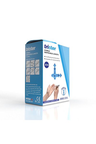 trister Sterile Disposable LanceTS 30 G 200