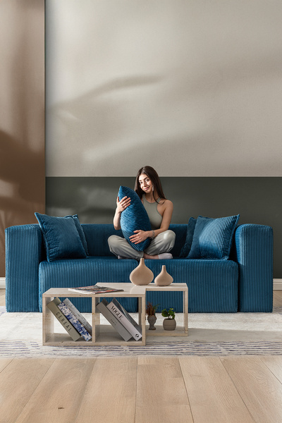 GOOD NİGHT Katt Ekstra Rahat İskeletli 2 Li Koltuk 10 Renk