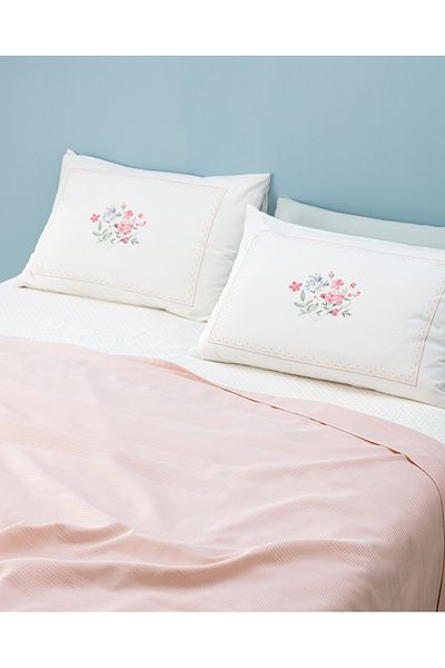 Madame Coco Mathilda Ecocell, einfarbig, Kingsize-Piqué-Set