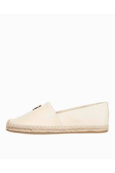Tommy Hilfiger Th Logo Leather Espadrille